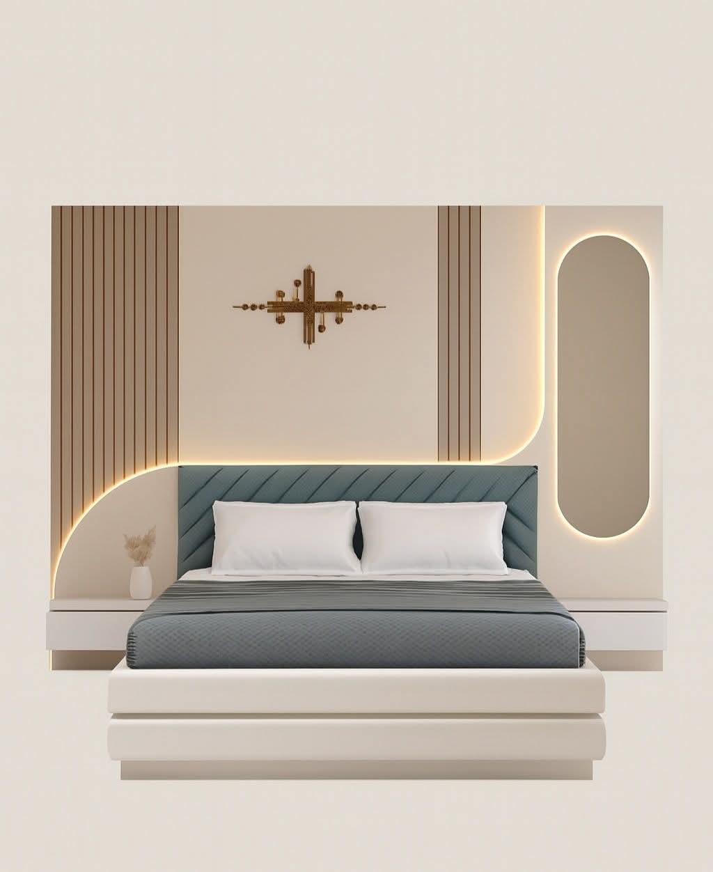 Premium bedroom styling by Blue Sea Interior Design